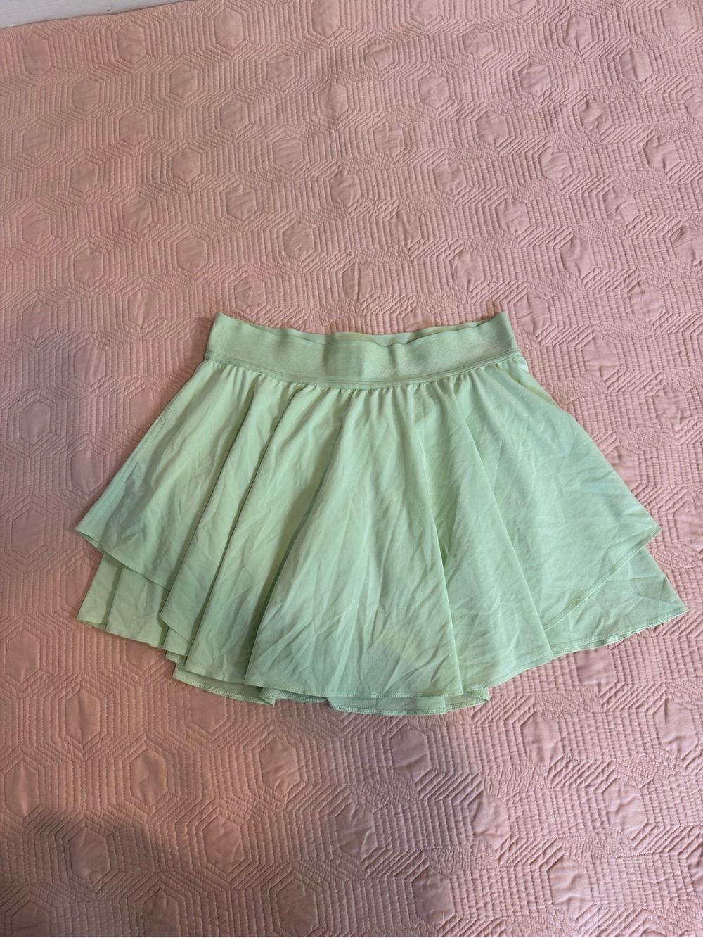 lululemon athletica Mint Green Layered Skater Skirt